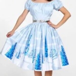 Pinup Couture Ice Castle Skirt